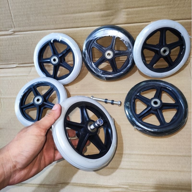 ban depan kursi roda ban kursi roda 6 inch ban kursi roda trevel