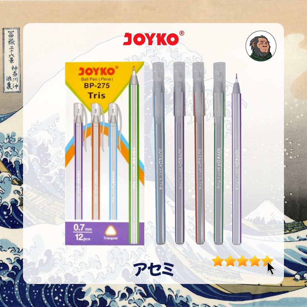 

[1 LSN] Ballpoint Joyko BP-275 Tris