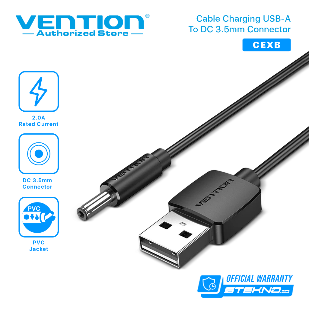 Vention Kabel Power USB to 3.5mm Jack 5V DC