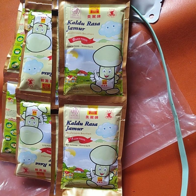 

3 sachet kaldu jamur Mili 10 gram