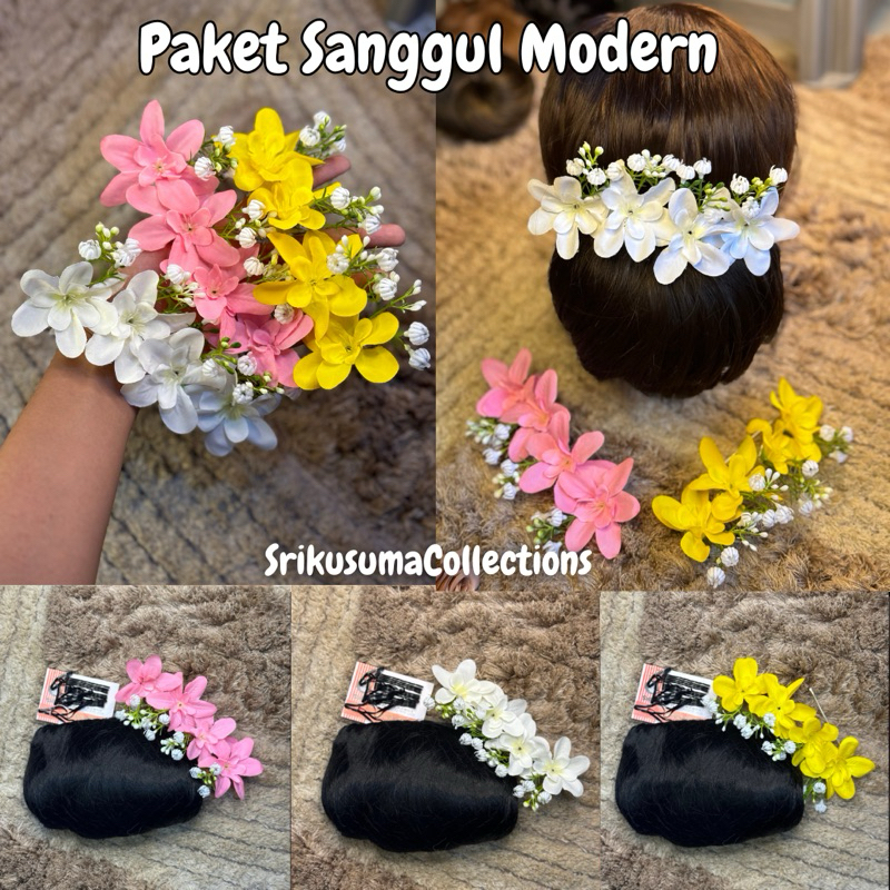 Sanggul Bali Modern / Paket Hairdo Sanggul Modern