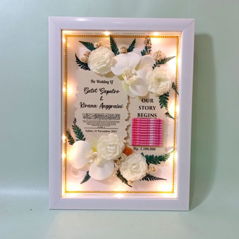 Mahar Rustic / Mahar Pernikahan Murah/ Mahar Anggrek