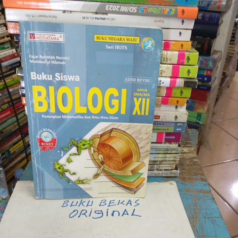 BIOLOGI untuk SMA kelas 12 Mediatama