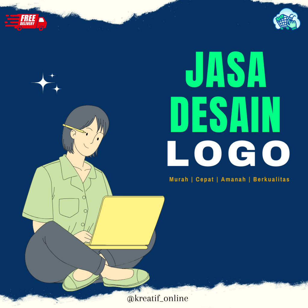 Jasa Desain Logo Usaha Custom Request Profesional | Design Logo Olshop, Toko, Brand, Makanan, Minuman, Hijab, Nama | Desain Lambang Perusahaan ,UMKM Bisnis
