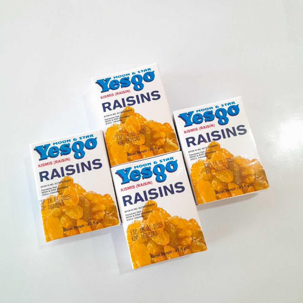 

Kismis Raisins Golden Yesgo 250gr