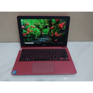 notebook asus e202sa pink 12inch intel Celeron n3050 2gb ram ssd 128gb windows 10 untuk kuliah Kerja