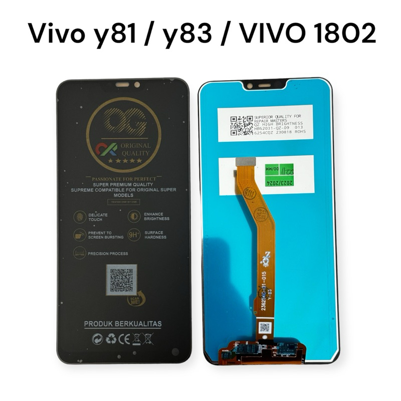 LCD TOUCHSCREEN VIVO Y81/83/ VIVO 1802/VIVO 1808