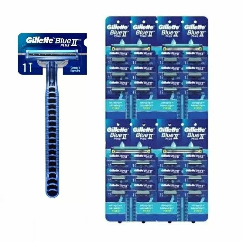 Gillette Blue II Alat Cukur Kumis