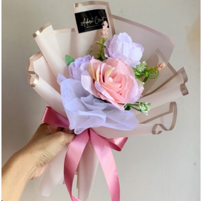 Artificial bouquet mini buket bunga palsu kecil