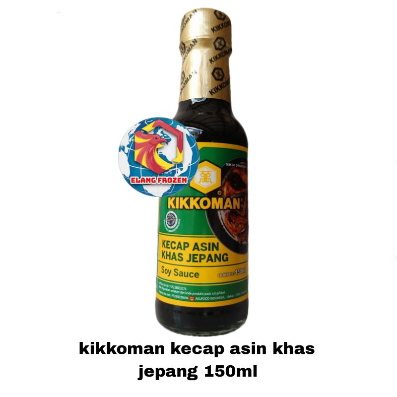 

HG Kikkoman Kecap Asin Khas Jepang Kikkoman Soy Sauce All Puose Seasoning 150ml