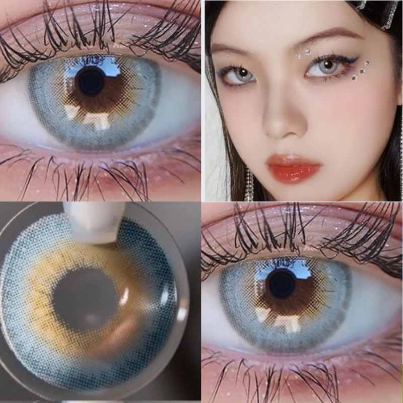 Mysticeyes Soflens LA Girl Seri Grey / Cardcaptor seri Color Lens Normal 14.2mm
