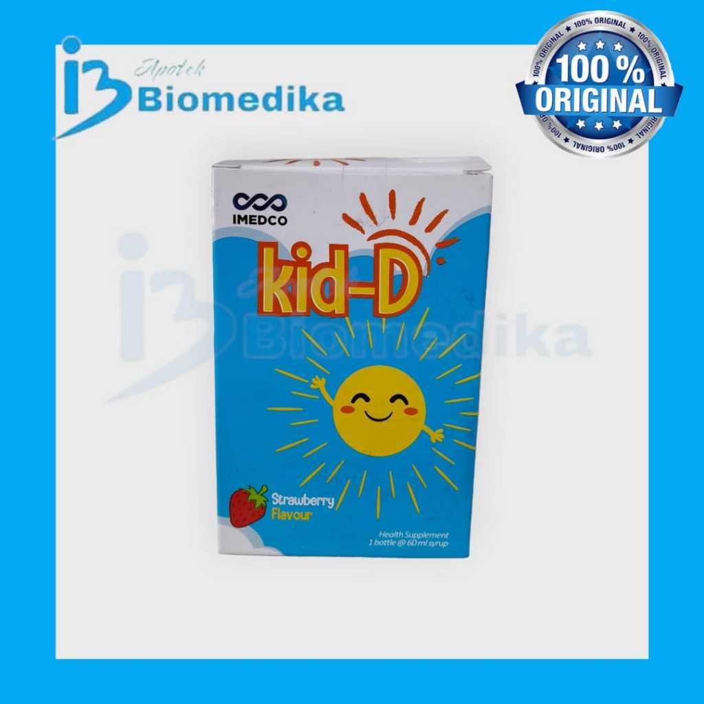 Kid D Sirup 60 ml Vitamin D anak