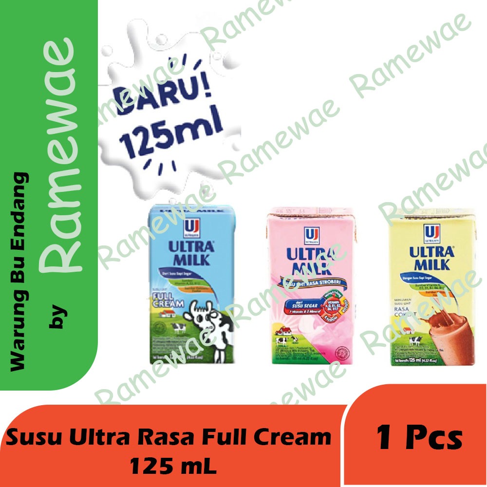 

Susu Ultra UHT 125 ml
