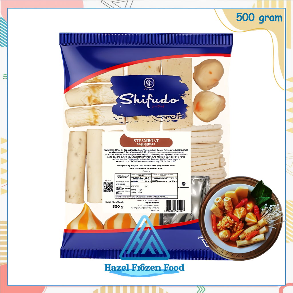 Shifudo Steamboat / Mix Seafood 250 g Frozen Food Karawang
