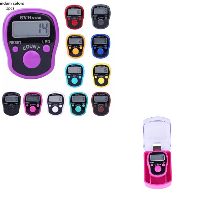 

Miliki Sekarang tasbih igital le light finger unter alat hitung jari lampu ZGM