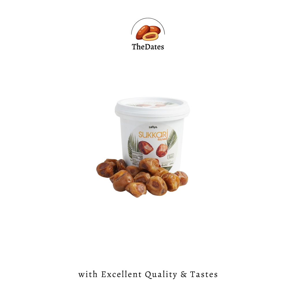 

Kurma Sukkari/Kurma Sukari Ember 850 g | Kurma Murah | Kurma Eceran | The Dates