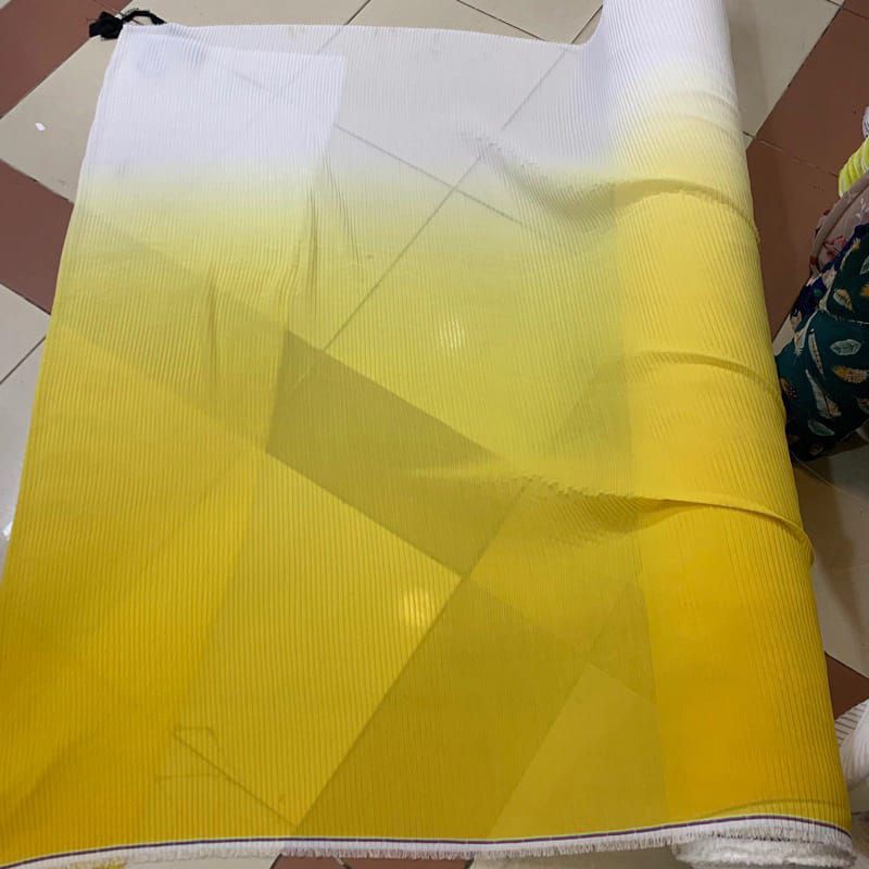 Kain Plisket Gradasi - Kain Plisket Premium - Kain Plisket Ceruty - Kain Plisket Rok - Kain Plisket 