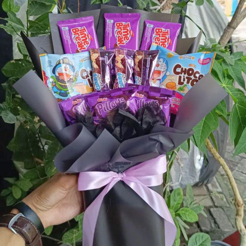 

Buket Snack | Buket Jajan | Buket Wisuda Birthday Hadiah