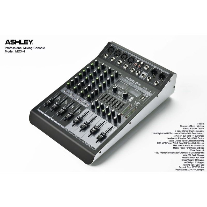 Mixer Ashley MDX-4