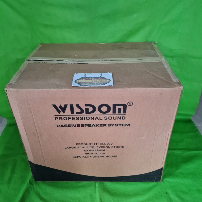 (JUAL 1 BUAH) Wisdom TX118 / TX 118 Professional Subwoofer Array Original