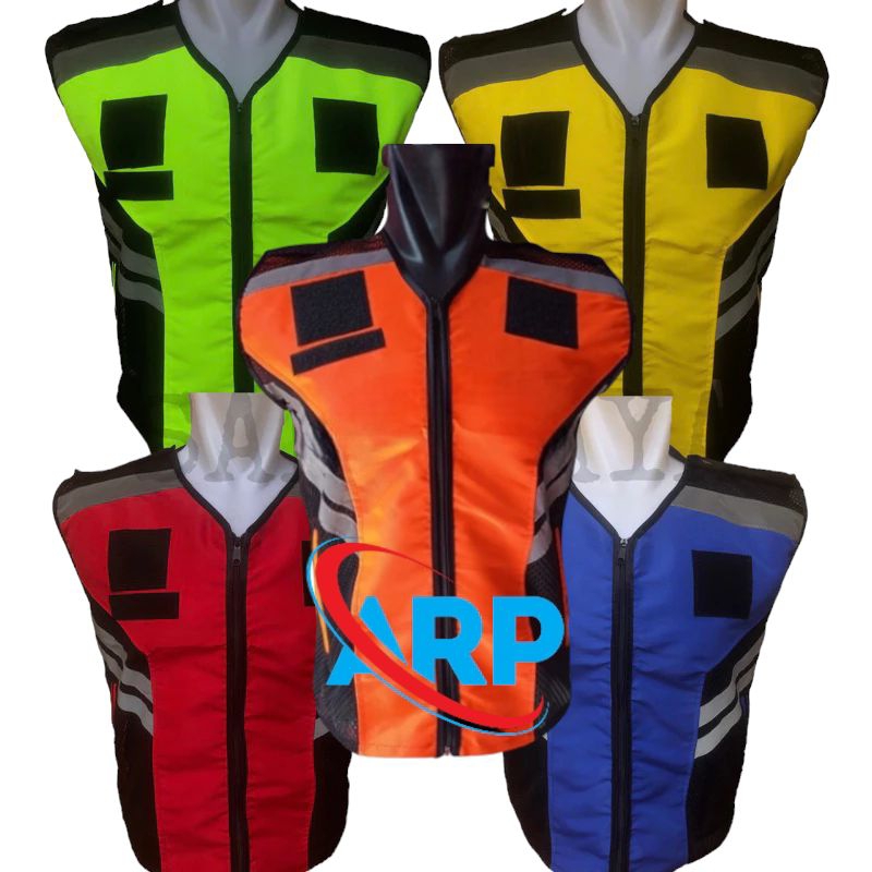 rompi taslan safety polos ,rompi touring rompi satpam rompi polisi polos