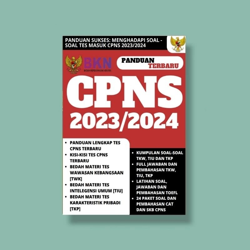 

(ID242) Panduan Sukses : Menghadapi soal-soal tes masuk CPNS 2023/2024