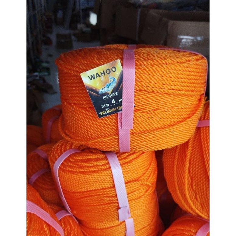 

Best terlaris Tali Tambang plastik 5mm4mm3mm Per Rll VZG