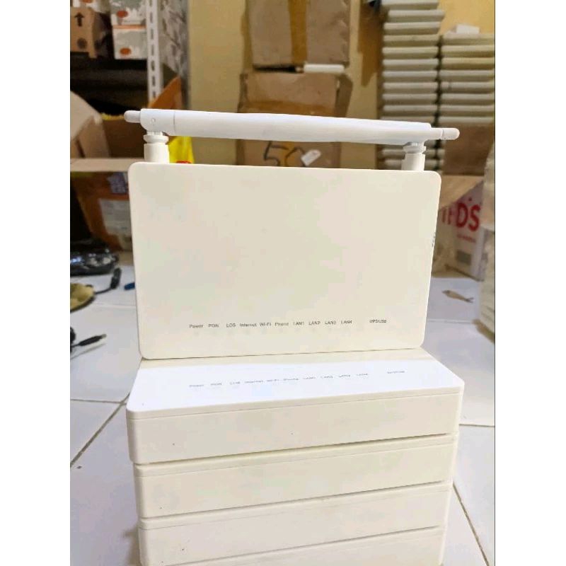MODEM ZTE F609 ONT ROUTER ZTE F660 PORT BIRU