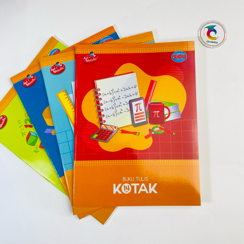 

Buku Tulis Kotak Besar Mandarin SIDU 38 - 1 pcs