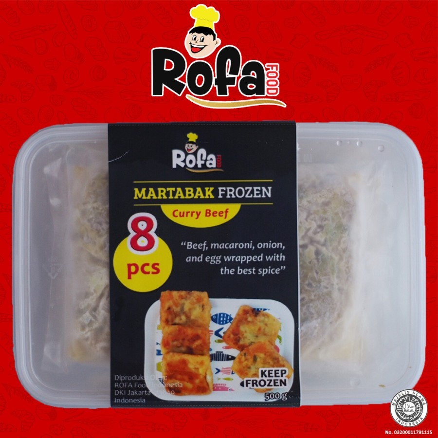 

EG Martabak Daging Kare ROFA (beef Curry martabak)