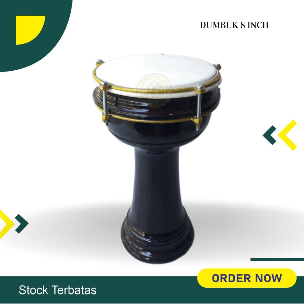 Dumbuk pinggang marawis khosidah 8in