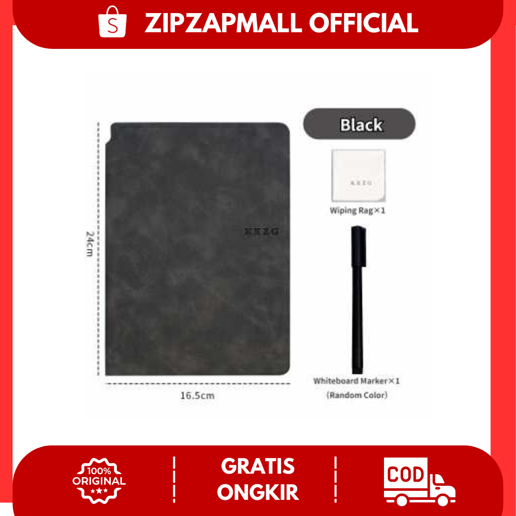 

Papan Tulis Portable A5 Whiteboard Notebook PU Leather with Pen / Papan Mini Chalkboard Papan Tulis Menu Kecil Stand / Papan Mini Cocok Buat Hitung Hitugan Bentuk Mini Mudah Dibawa Awet Murah