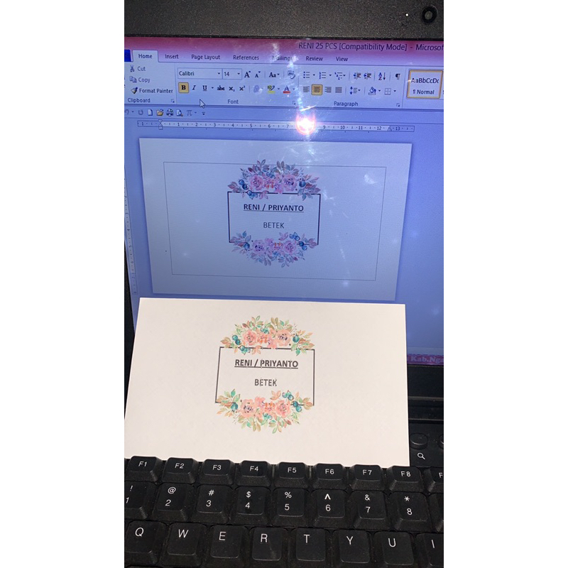 

Amplop Custom nama amplop kondangan 50 pcs