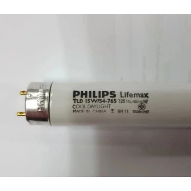 Lampu TLD 15W Watt Philips TL 15 W Watt TL-D 54/765 Philips Neon 45cm