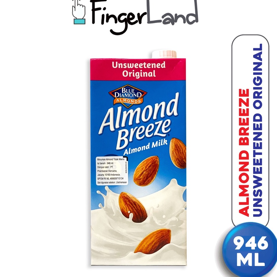 

Ready ALMOND BREEZE Almond Milk Unsweetened 946 ml Susu Almond Unsweetened G5
