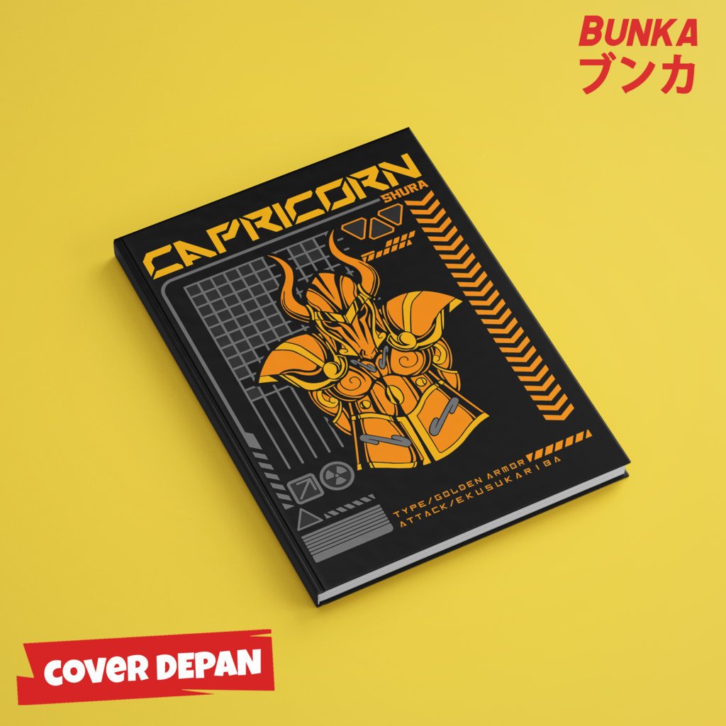 

Note Book Aesthetic Anime Saint Seiya Capricorn Hardcover A5 Buku Tulis Catatan Notes Agenda Planner Jurnal vintage buku catatan story book kado anniversary valentine cowok cewek murah