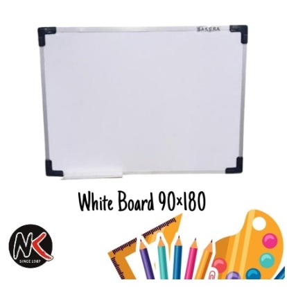 

White Board/Whiteboard papan tulis 90×180