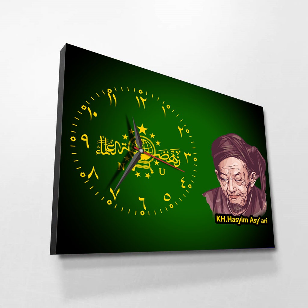 Jam dinding ulama nu KH HASYIM ASHARI