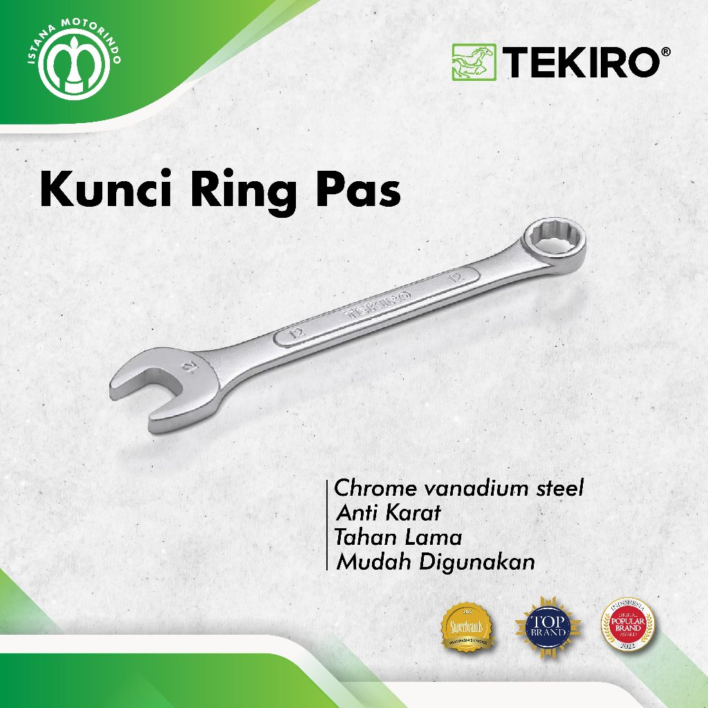 Kunci Ring Pas Ecer ( 33mm - 46mm ) TEKIRO