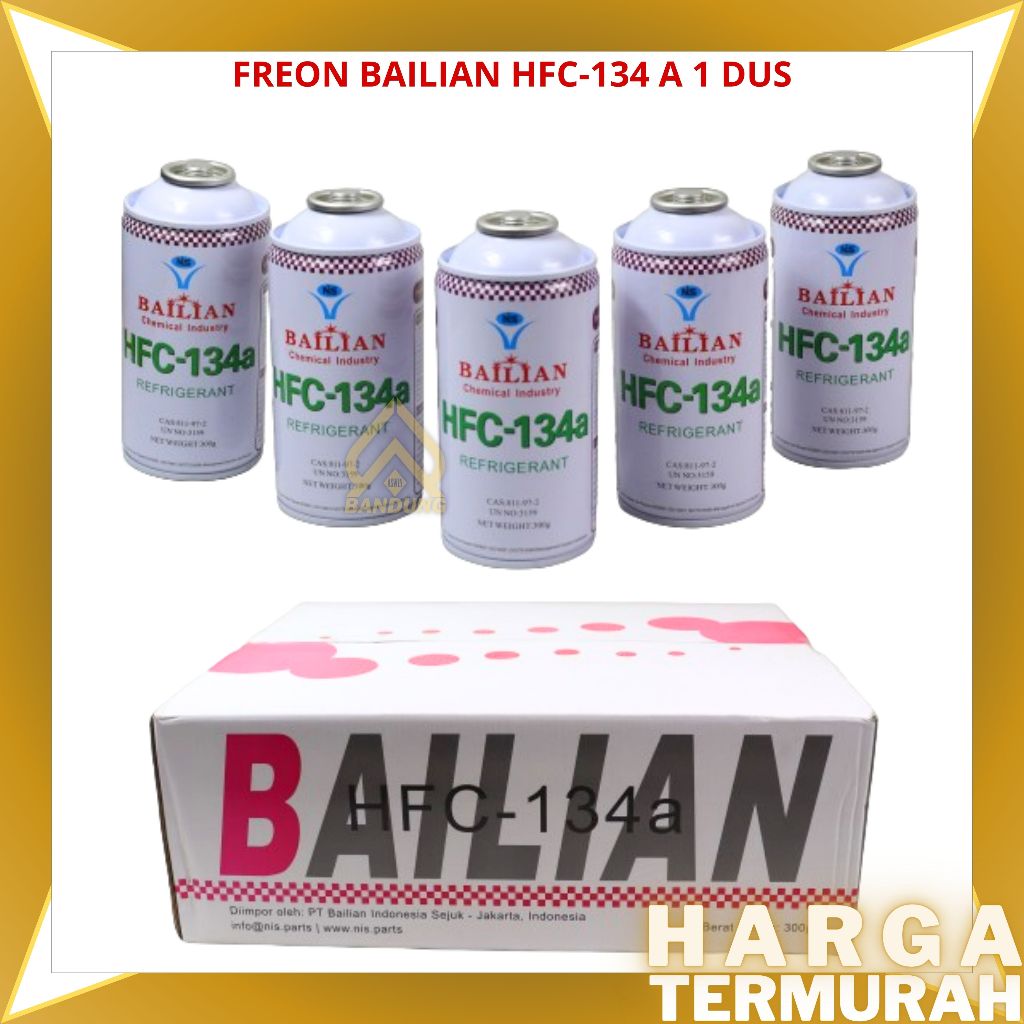 FREON KALENG 134 BAILIAN  | FREON R134 HFC-134 A 1 DUS | PREON KEMASAN KALENG R 134