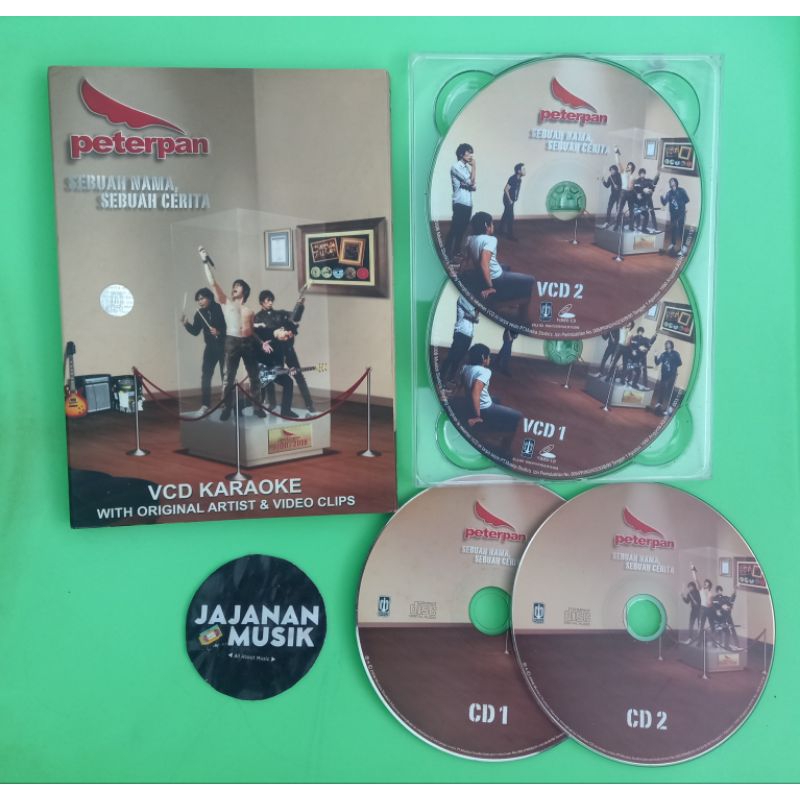VCD + CD Peterpan (Sebuah Nama Sebuah Cerita)