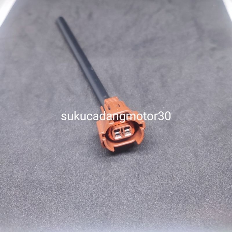 Soket Kabel Injektor Injector Pin 2 Suzuki Satria FU FI Injeksi GSX 150 PNP CBR 250 Ori Lostpack