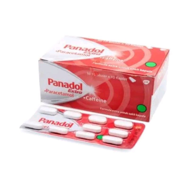 Panadol extra merah paracetamol 500mg caffeine 65mg Dan panadol hijau flu Dan batuk tidak berdahak
