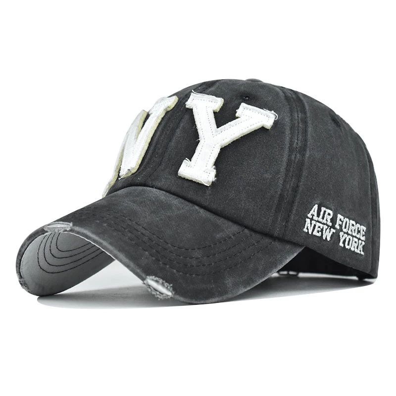 Topi Baseball Vintage NY Import_ Topi Baseball Pria dan Wanita Unisex_ Baseball Cap_ Topi Baseball M