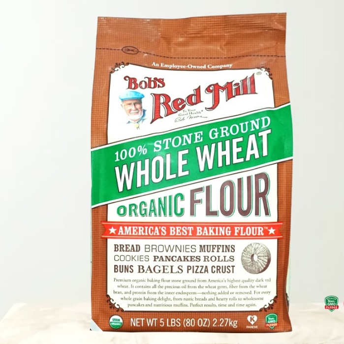 

Bob's Red Mill Organic Whole Wheat Flour 2.27kg