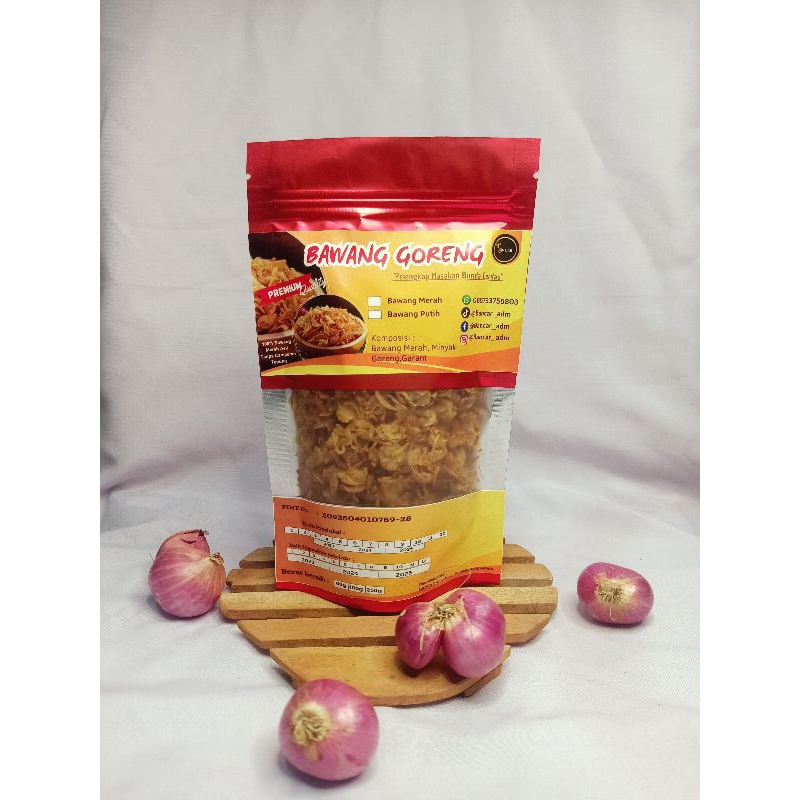 

BAWANG GORENG PREMIUM ASLI / TANPA TEPUNG / ORIGINAL 60 gr