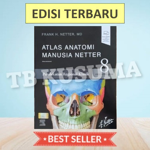 ATLAS ANATOMI MANUSIA EDISI 8 - FRANK H NETTER - ORIGINAL