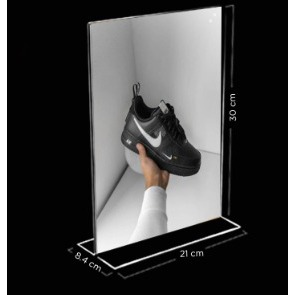 

display menu/tent holder 2sisi A4