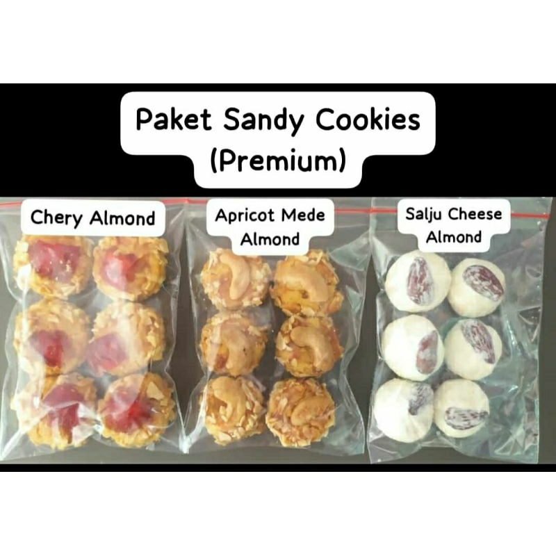 Sandy Cookies Premium Mix 3 Rasa