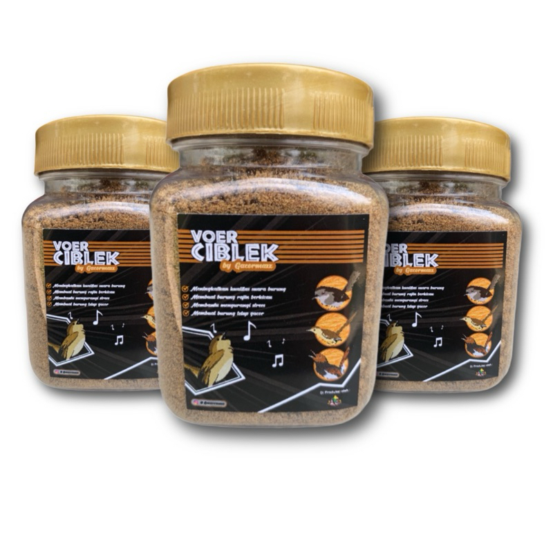 voer halus ciblek gacormaxx pur gacor khusus ciblek